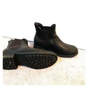 Black UGG boots